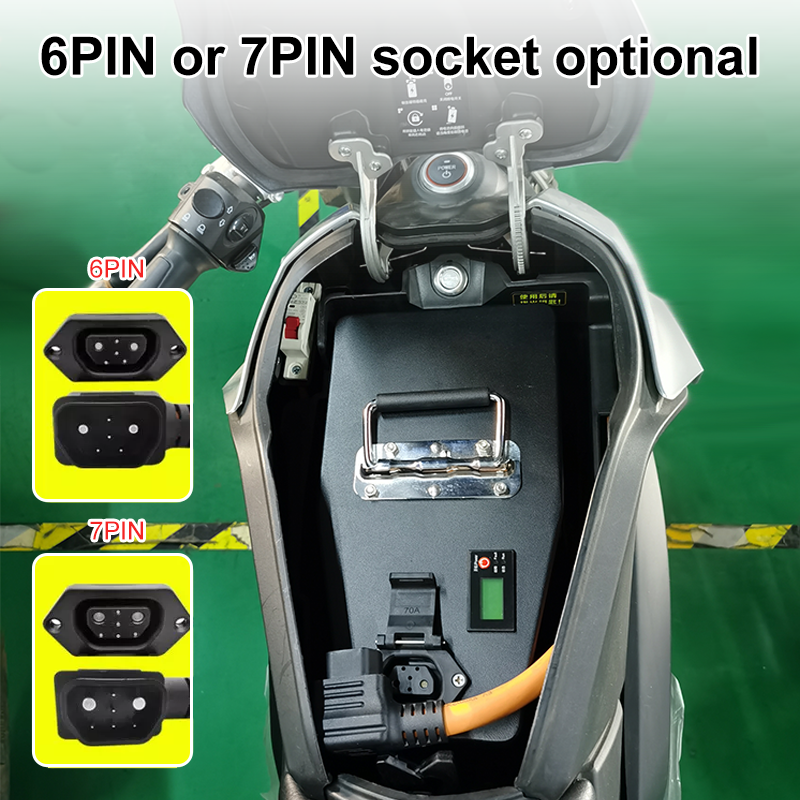 For Super SOCO TS TC TCMAX Battery Large Capacity 60V 60AH 75AH 72V 65AH Batteries Replacement Support Bluetooth APP