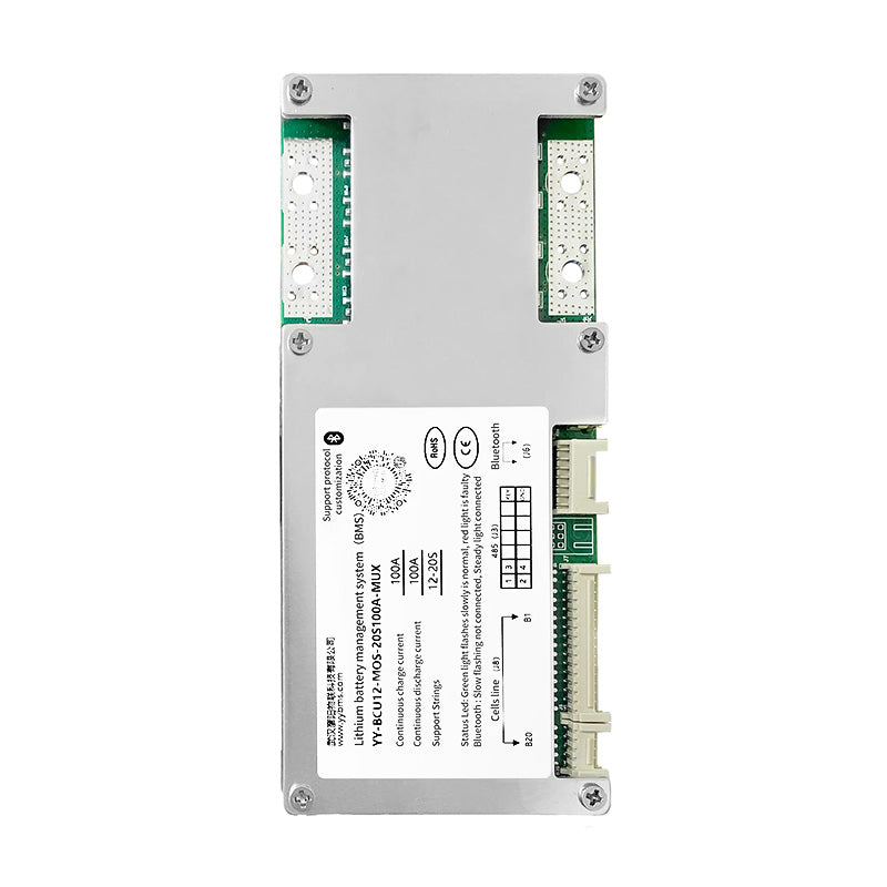 72V 20S 100A Balance BMS for SOCO TC MAX Motorcycle 18650 Battery Pack