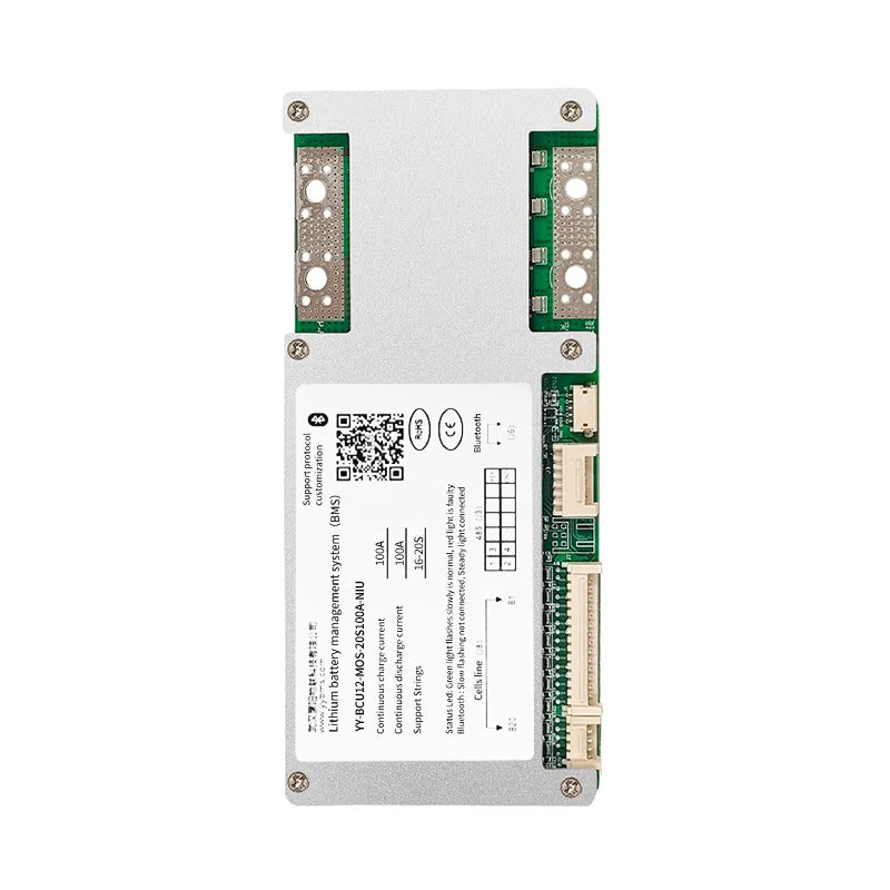 20S 100A Smart BMS With Balance For NIU G F Motorcycle Battery